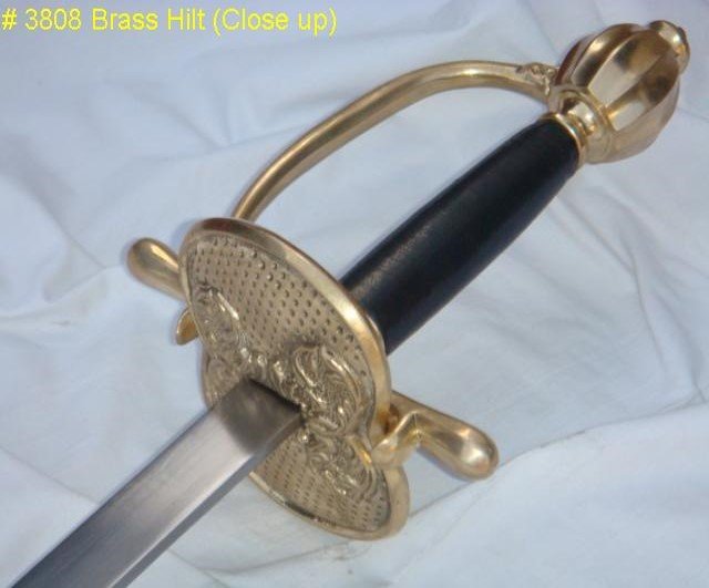 Brass Hilt (Close up)