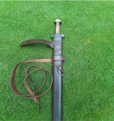 Scabbard 3 - Wood (MDF) with 100% leather