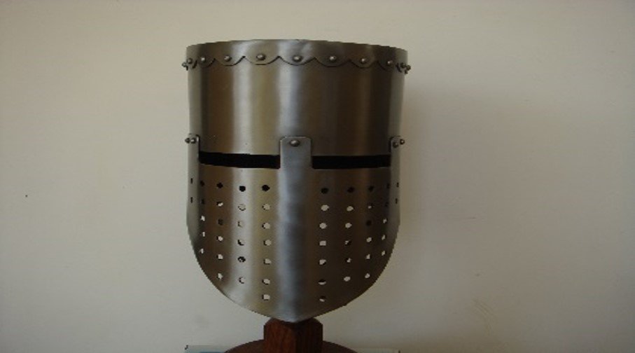 MEDEIVAL TEMPLAR CRUSADER KNIGHT ARMOR HELMET GREEK SPARTAN