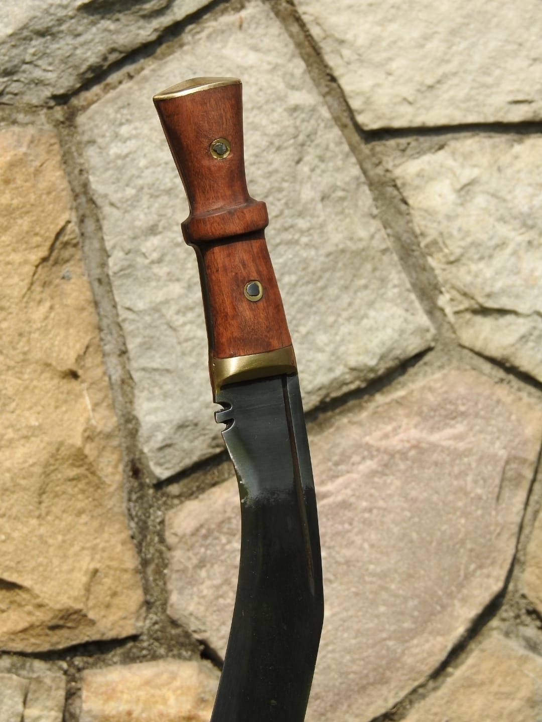 Historic Regimental Khukri 14" blade With Leather Scabbard - Image 2